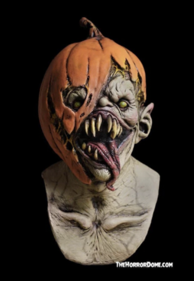 Half pumpkin mask